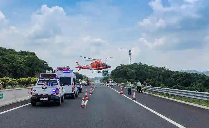 龙州高速公路汽车救援案例