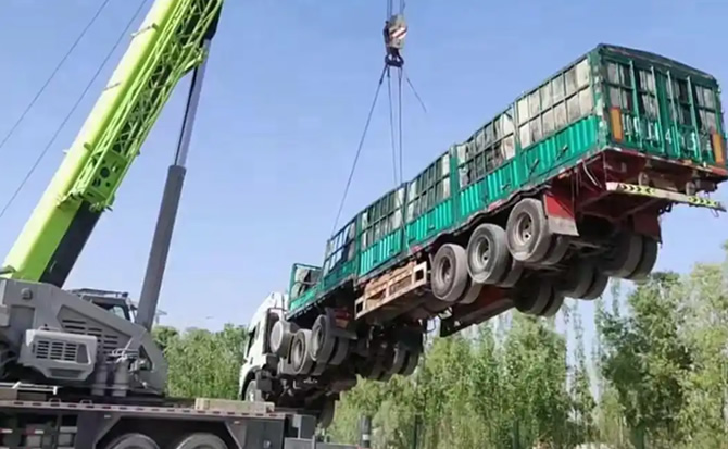 龙州道路脱困救援案例